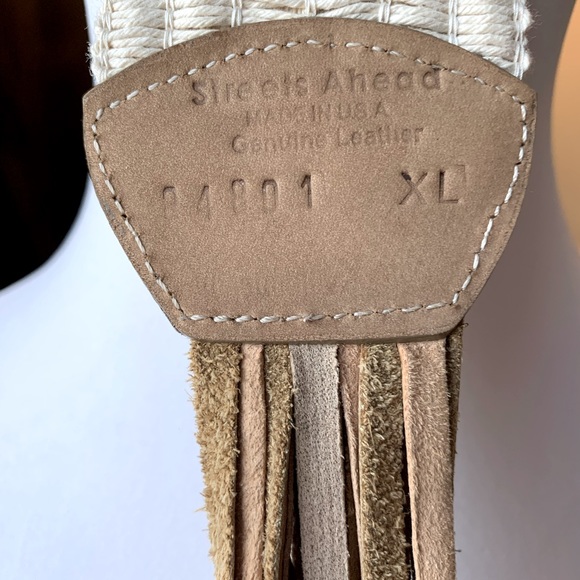 🚩SOLD Bohemian leather belt - Picture 3 of 3